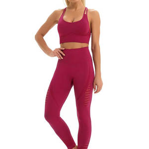 Último estilo bajo MOQ Mujeres Yoga Set Venta directa de fábrica Mujeres Yoga Set Alta calidad Yoga Set - Product Image 4