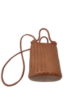 Sac bandoulière Hobo de luxe en cuir véritable marron, tissé à la main, style bohème, sac fourre-tout à tissage diagonal en cuir tressé pour femme, idéal pour l'extérieur