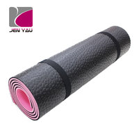 Profesyonel 10mm kalın EVA köpük Yoga Mat özel tasarım spor spor Fitness öğretim toptan çeşitli renkler