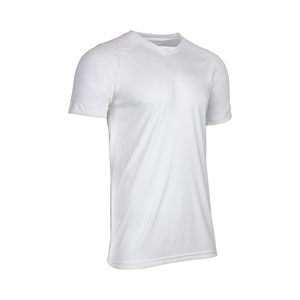 เสื้อฟุตบอลโพลีเอสเตอร์ 100% แห้งเร็ว ปรับแต่งได้ พร้อมโลโก้ด้านหน้า บริการ OEM มีจำหน่าย - Product Image 6