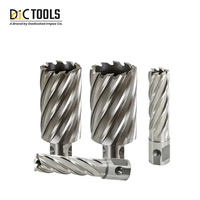OEM Fraise annulaire en acier rapide M2 M42 pour perceuse à base magnétique Marque DIC TOOLS Garantie 3 ans