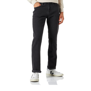 Jeans en denim extensible pour homme, coupe athlétique, jambe fuselée, délavé à la pierre, motif paisley, animal, floral, léopard, Y2K, décontracté, pour tous les jours - Product Image 1