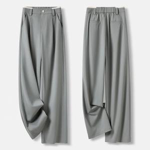 Jambe droite gris pantalons de survêtement femmes pantalon tenue automne taille haute pantalon ample Baggy blanc cravate teinture survêtement pantalons de survêtement - Product Image 6