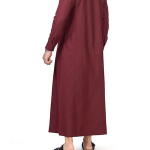 Vêtements de tous les jours pour hommes de style classique arabe, Jubba, prix d'usine, prix bas, tissu de qualité supérieure, Jubbah Thobes pour hommes - Product Image 5