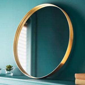 Espejo de estilo contemporáneo, espejo de pared de Metal más moderno para decoración del hogar - Product Image 1
