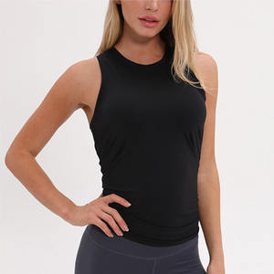 เสื้อยืดผ้าฝ้าย100% สำหรับผู้หญิง,เสื้อครอปโอเวอร์ไซส์เลือกฟิตเนสได้ตามต้องการ - Product Image 1