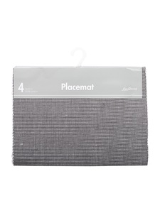 100% coton côtelé Table napperon et coureur de luxe moderne solide carré motif lin napperons pour la maison hôtels mariages - Product Image 2