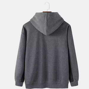 2025 sweat à capuche surdimensionné personnalisé délavé à l'acide de haute qualité 100% coton vente d'hiver de base pour hommes - Product Image 3