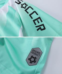 Paquete de 2 camisetas de fútbol, uniforme de equipo deportivo, camisa de punto y pantalones cortos - Product Image 5