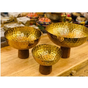 Brûleur d'encens en bois mère perle incrustation Bakhoor arabe décor à la maison pot de bougie pour cadeau de Ramadan - Product Image 1