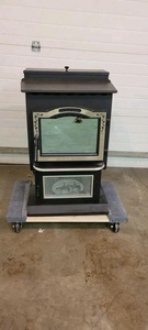 Estufa de pellets de madera de muy buena calidad/Estufa de leña de diseño moderno con horno de hierro fundido disponible a precios baratos - Product Image 5