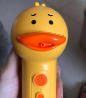 Mousseur Électrique Rechargeable pour Animaux de Compagnie, Moussoir de Bain Automatique, Design Canard Citron de Dessin Animé, Poignée Pliable Étanche, 300 ml, Salle de Bain