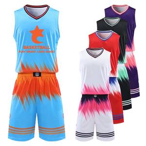 Camiseta sin mangas personalizada para hombre/niños, camiseta de baloncesto, 100% poliéster, uniformes profesionales transpirables - Product Image 1