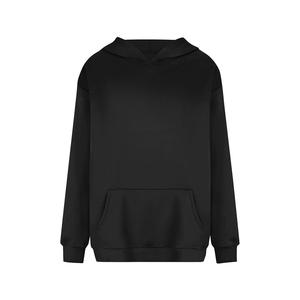 Sweat à capuche long femme adulte surdimensionné sweat à capuche chaud sportswear - Product Image 3