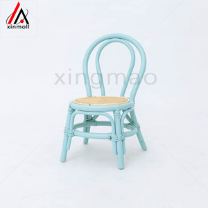 Sedia Moderna in Vimini e Rattan, Arredamento Montessori, Sedie Tiffany per Feste di Bambini dai 3 ai 12 Anni - Product Image 5