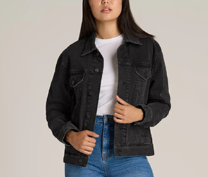 Veste en jean imperméable à imprimé numérique en peau de mouton pour femmes, vente chaude, nouveau design tendance, rembourrage en coton respirant, hiver - Product Image 6