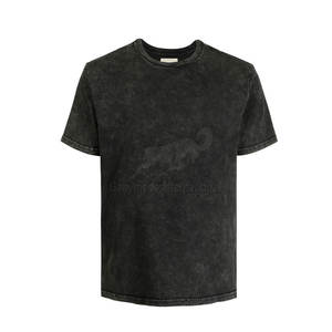 Camisetas de Hombre con Lavado Ácido, Diseño Nuevo 2026, Logotipo Personalizado, Venta al Por Mayor, Camisetas Cómodas para Hombre con Lavado Ácido - Product Image 1