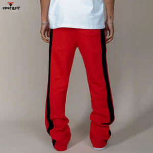 กางเกงวอร์มขาบานสำหรับผู้ชายกางเกงวอร์มขาบานเอวยางยืด - Product Image 5