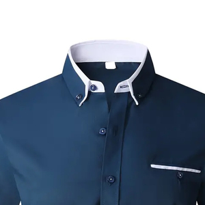 Camisa de trabajo mecánico personalizada de nuevo diseño de excelente calidad con logotipo bordado OEM ODM fabricante de uniformes - Product Image 6