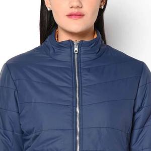 High Quality Breathable Knitted Canvas Winter Warm Women Puff Jacket with <b>Polyester</b> <b>Filling</b> - Product Image 5