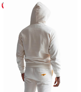 Sudadera con Capucha 100% Algodón Grueso para Hombre, Estilo Americano de Invierno, Alta Calidad, Logotipo Estampado en Relieve en la Parte Delantera, Venta al por Mayor - Product Image 4