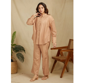 High Quality New Fashionable Customized Women Designer Khaki Embroidered Solid Casual Women's Dress at Wholesale Manufacture - Product Image 1