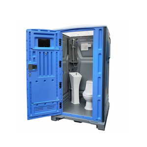 Toilettes portables, cabine de douche mobile, salle de bain préfabriquée en matériau HDPE, design européen pour hôtel, école, villa, appartement - Product Image 4