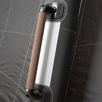 Haute qualité eau aile feuille hydroptère conseil aile feuille carbone poignée gonflable feuille Surf hydroptère planche à voile avec fenêtre