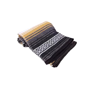 ผ้าห่มลายมัสตาร์ด Falsa นุ่มสบายน้ำหนักเบาใช้มือสำหรับปิกนิกโยคะชายหาดและตกแต่งบ้านด้วยเนื้อนุ่มทนทาน - Product Image 1