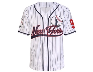 เสื้อเบสบอลซอฟต์บอลแบบสั่งทำพิเศษ ระบายอากาศได้ดี ชุดกีฬา ปักลายตามแบบของคุณเอง พิมพ์ลายดิจิตอลแบบระเหิด ป้องกันรังสียูวี แห้งเร็ว - Product Image 1