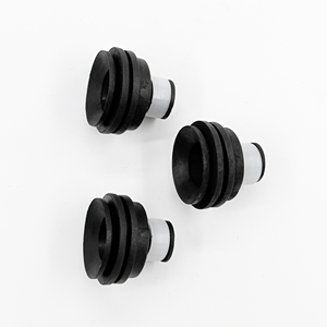 7701056972 Kit de 3 supports de fixation de capot moteur pour Renault Clio Kangoo Megane Dacia Logan Sandero Duster, en caoutchouc avec plastique - Product Image 1