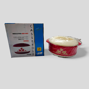 หม้อตุ๋นสแตนเลสเก็บความร้อนขนาด4500มล. พร้อมฝาพลาสติกและด้ามจับง่ายต่อการพกพาชามเสิร์ฟความร้อนเก็บอาหารให้ร้อน/เย็น - Product Image 4