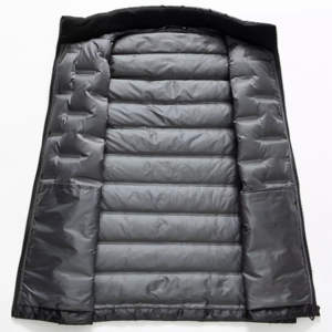 Windproof Waterproof Hooded Warm Shiny Puffer <b>Jacket</b> Best Design Sleeveless puffer <b>Jackets</b> For <b>Men</b> - Product Image 5