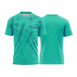 Camiseta de Fútbol Unisex de Manga Corta, Cuello Redondo, Ligera y de Primera Calidad, con Logotipo Frontal Personalizado, Nombre del Equipo Personalizado, 100% Poliéster de Secado Rápido - Product Image 4