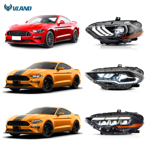 Vland ไฟหน้ารถ LED ด้านหน้าแบบกำหนดเองสำหรับ <span class=keywords><strong>Ford</strong></span> <span class=keywords><strong>Mustang</strong></span> S550 GT <span class=keywords><strong>2018</strong></span> 2019 2020 2021 2022 2023 2024 - Product Image 1