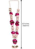 Pivoine Fleur Varmala Guirlande De Mariage Romantique Mariée et Marié Mala, Guirlandes De Cérémonie De Mariage, Inde Pooja Mala.