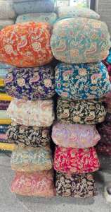 ผ้าเฟนดี้เนื้อนุ่มปักลาย สำหรับชุดแต่งงาน ของตกแต่งบ้าน สไตล์หรูหรา ผ้าไม่ทอคุณภาพสูงสำหรับเฟอร์นิเจอร์ สำหรับเด็กชายและเด็กหญิง - Product Image 5