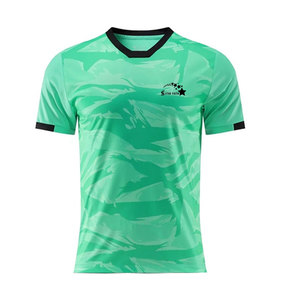 Camiseta de Fútbol para Hombre, Manga Corta, Transpirable, Ecológica, de Alta Calidad, Personalizable, Servicio OEM, Nuevo Diseño - Product Image 1