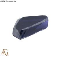 Nano Lab Grown Rough # 124 Tanzanite Bleu Violet, pierre précieuse synthétique, taille de pierre précieuse, simulée, créée en laboratoire, Nanosital