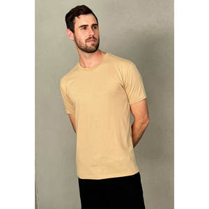 Camiseta de manga corta para hombre Camiseta unisex de algodón peinado 100% 180gsm - Product Image 5