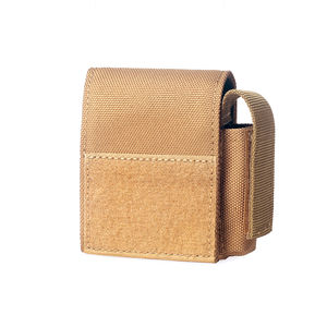 Funda de encendedor moderna cuadrada de cuero con logotipo personalizado al por mayor para almacenamiento protector portátil - Product Image 1