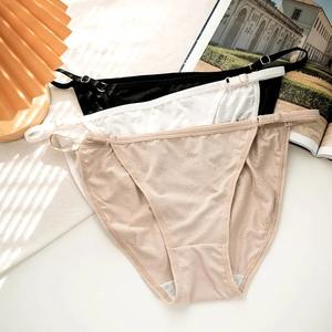 Bragas cómodas lisas de primera calidad, bragas transpirables para mujer, bragas de diseño personalizado de algodón 100% - Product Image 6