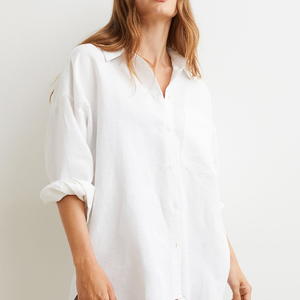 Chemises légères Blouses pour femmes anti-rétrécissement Respirant à séchage rapide vêtements de rue durables Chemise Blouses avec votre propre logo - Product Image 5