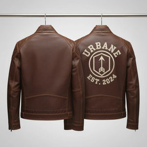 Veste polaire personnalisée en polyester/coton avec col montant en toile enduite, design hiver, coupe-vent et respirante, vente en gros 2026 - Product Image 4