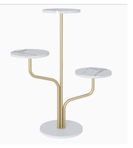 Soporte de madera grande para pasteles con superficie ancha y soporte fuerte, ideal para pasteles pesados o presentaciones de postres escalonados - Product Image 6