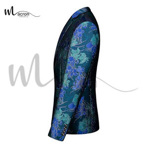 Nuevo Diseño, Mejor Proveedor, Ligero, Alta Calidad, Mejor Servicio, Nuevo Diseño, Tela Transpirable para Traje de Boda, Blazer para Hombre - Product Image 3