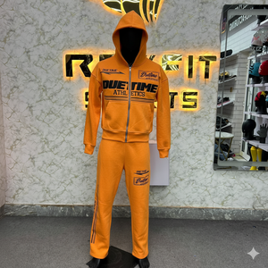 Professional Manufacturer Hot Sales Factory Made Low Price Zipper Tracksuit For Men Unique Style New Design Mens Tracksuits - Product Image 1