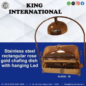 Equipement de cuisine pour restaurant Chauffe-plats Chafing Pure Gold chauffe-plats hydrauliques pour hôtellerie restauration - Product Image 4