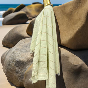 Foulard pareo en coton 100% Designs personnalisables Tailles Emballé Inde Mumbai Exportation estivale spécialité Écharpe européenne américaine - Product Image 2