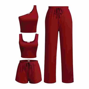 Yoga Legging y Yoga Crop Top Yoga 2 piezas Set Logotipo personalizado Mujeres Activewear Ropa deportiva Levantamiento de glúteos Cintura alta - Product Image 1